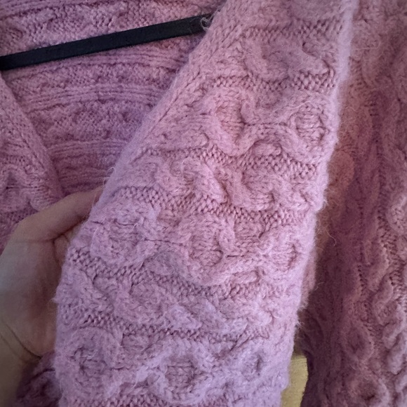 Zara Knit Wrap Sweater - Picture 5 of 9